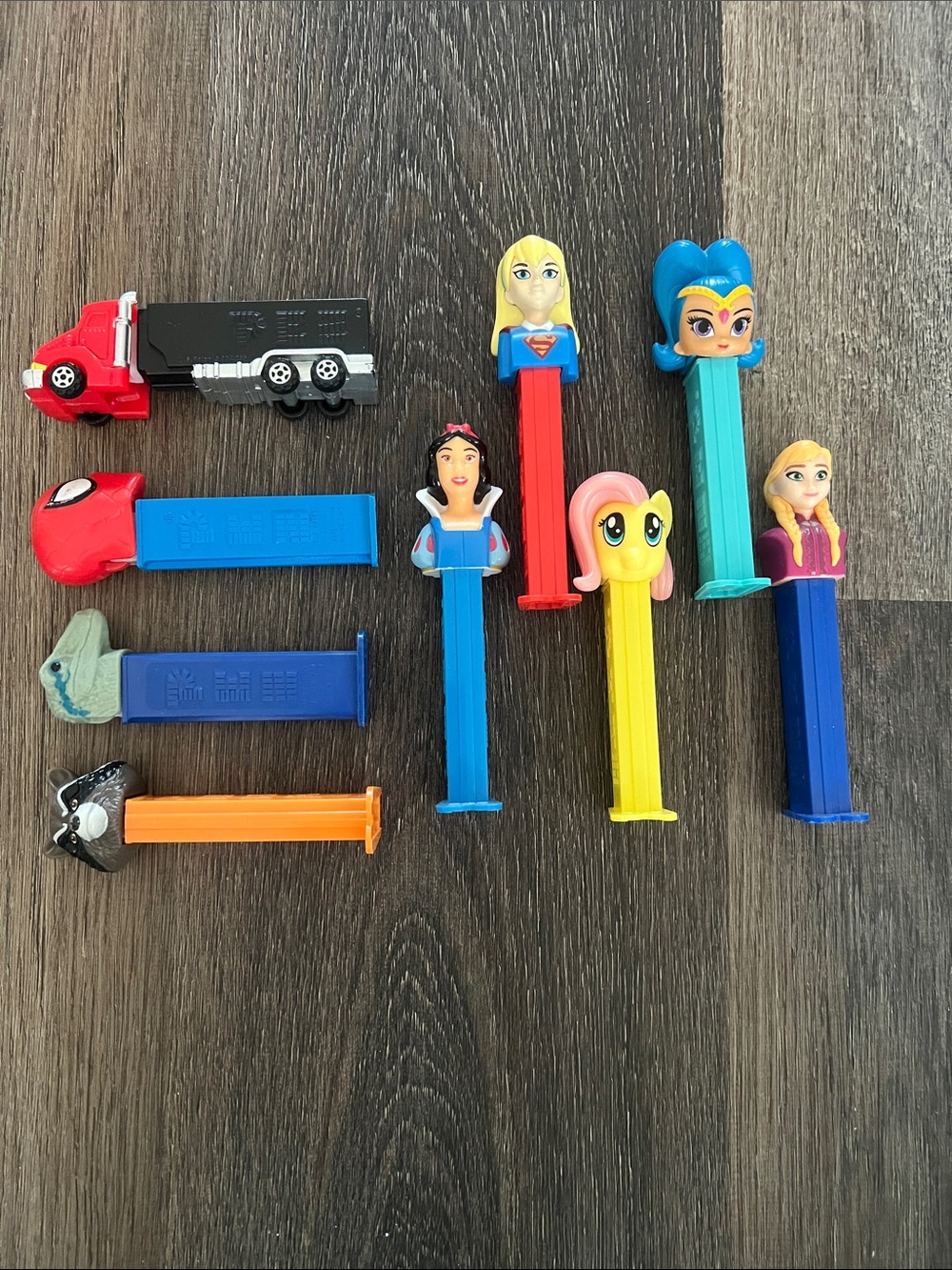 (3) Vintage PEZ Character Candy Dispensers Assortment